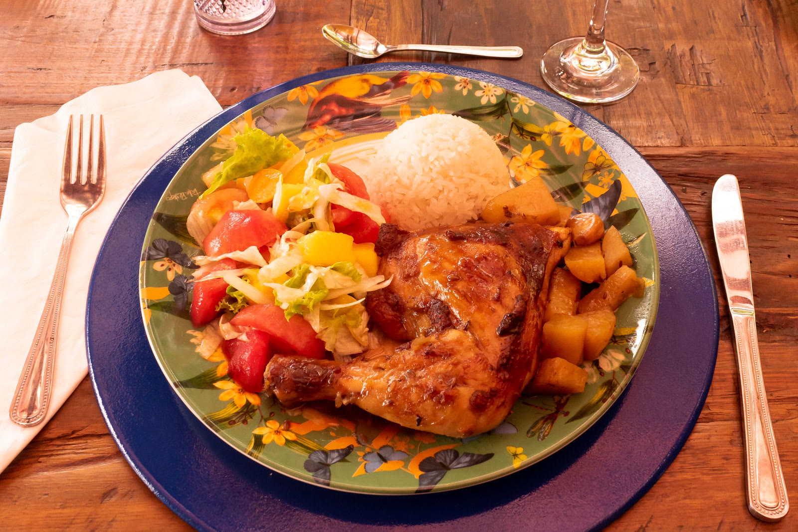 Plato preparado en San Felipe